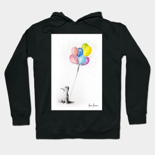 The French Bulldog and The Balloons Hoodie